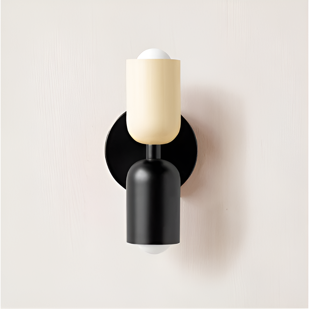 Minimalist Modern Twin-Bulb LED Wall Light with Two Heads 31