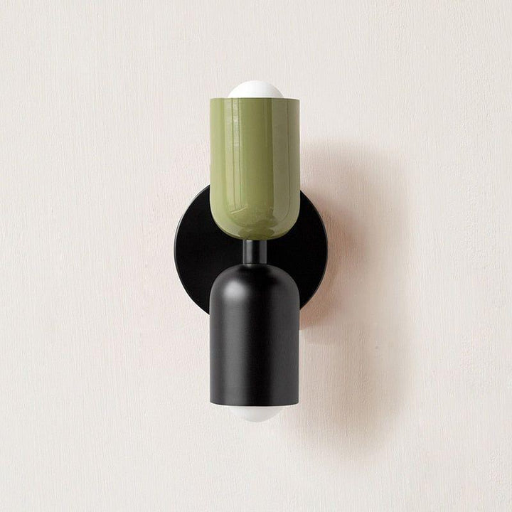 Minimalist Modern Twin-Bulb LED Wall Light with Two Heads 12