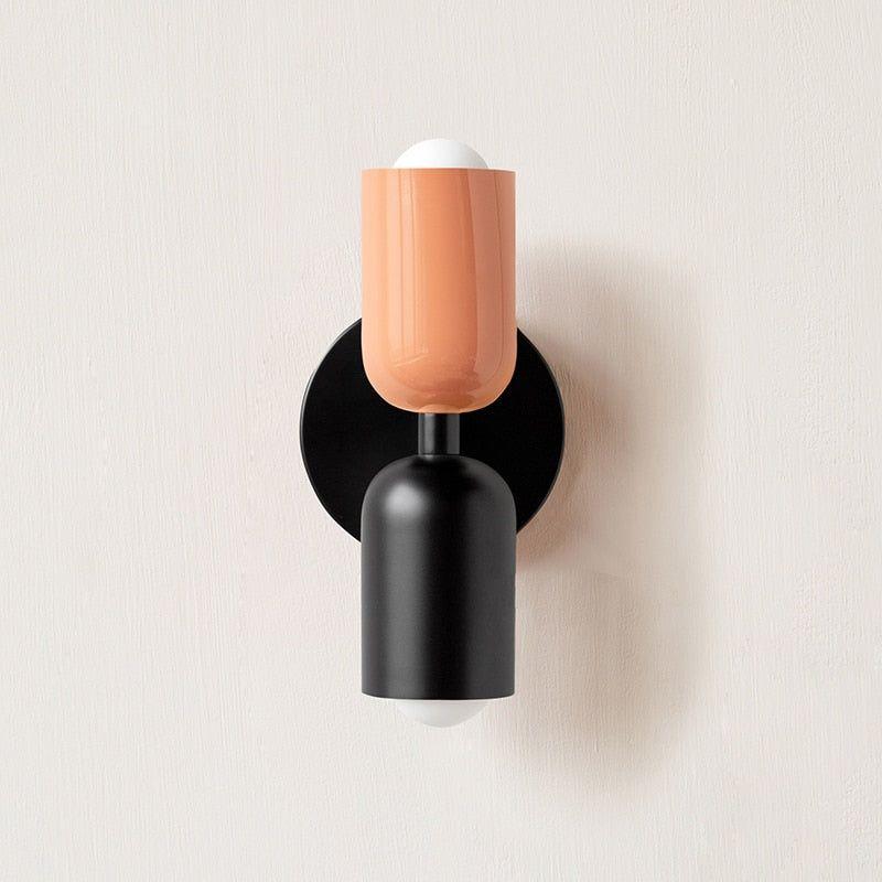Minimalist Modern Twin-Bulb LED Wall Light with Two Heads 5