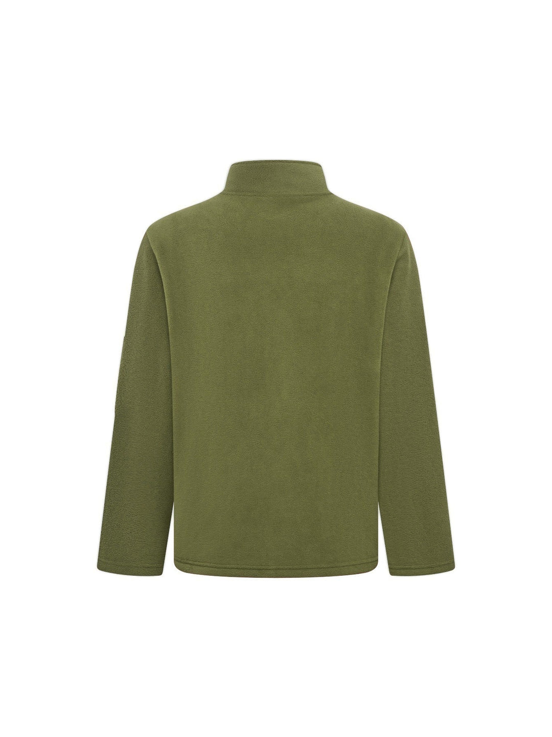 Men's Windproof Fleece Jacket with Stand Collar and Full Zip 9