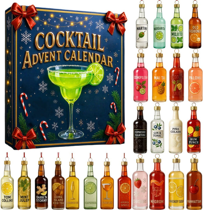 Festive Cocktail Advent Calendar Drink Countdown Experience 1