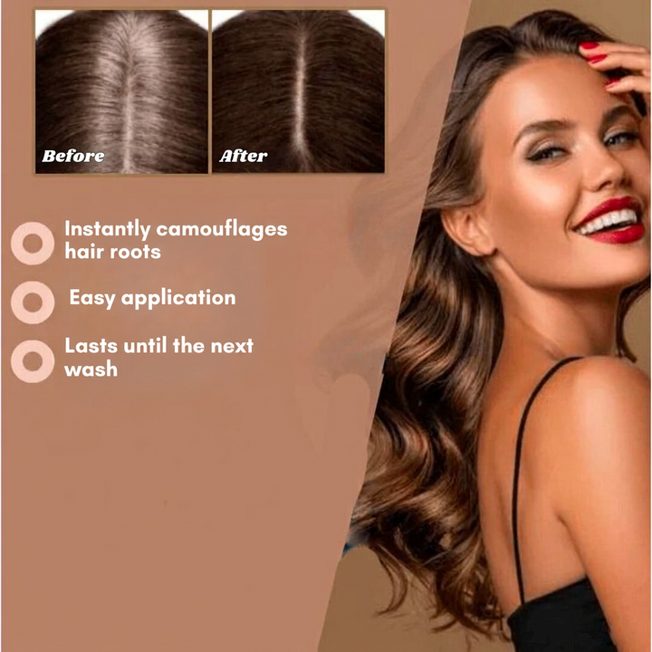 Waterproof Root Touch-Up Hair Shadow Powder for Gray Coverage 1