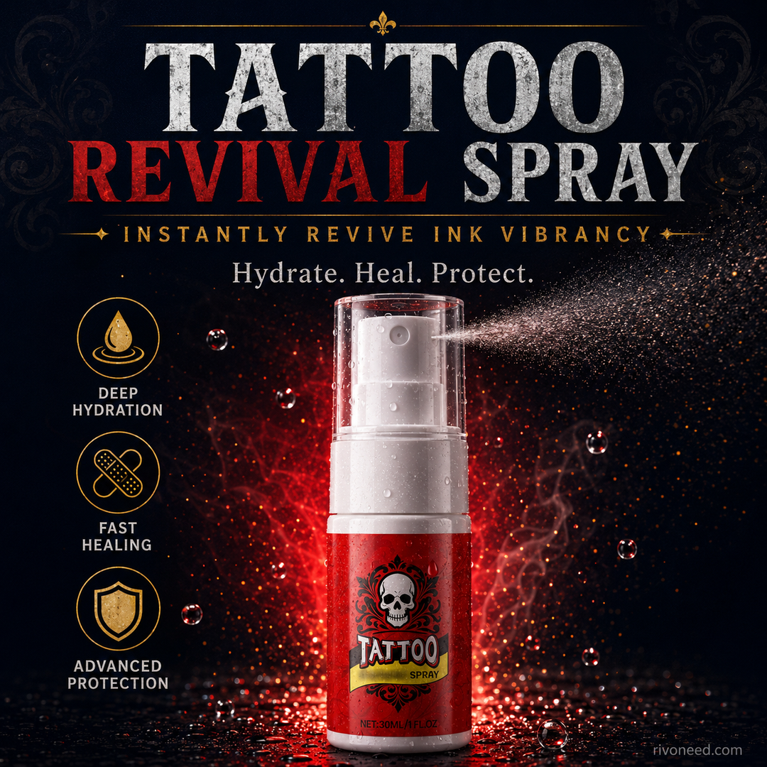 Tattoo Hydration Mist for Bold, Vibrant Ink Every Day 1