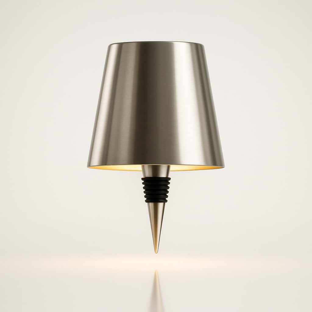 Cordless Bottle Lamp, Rechargeable LED Table Light That Fits on Any Bottle 14