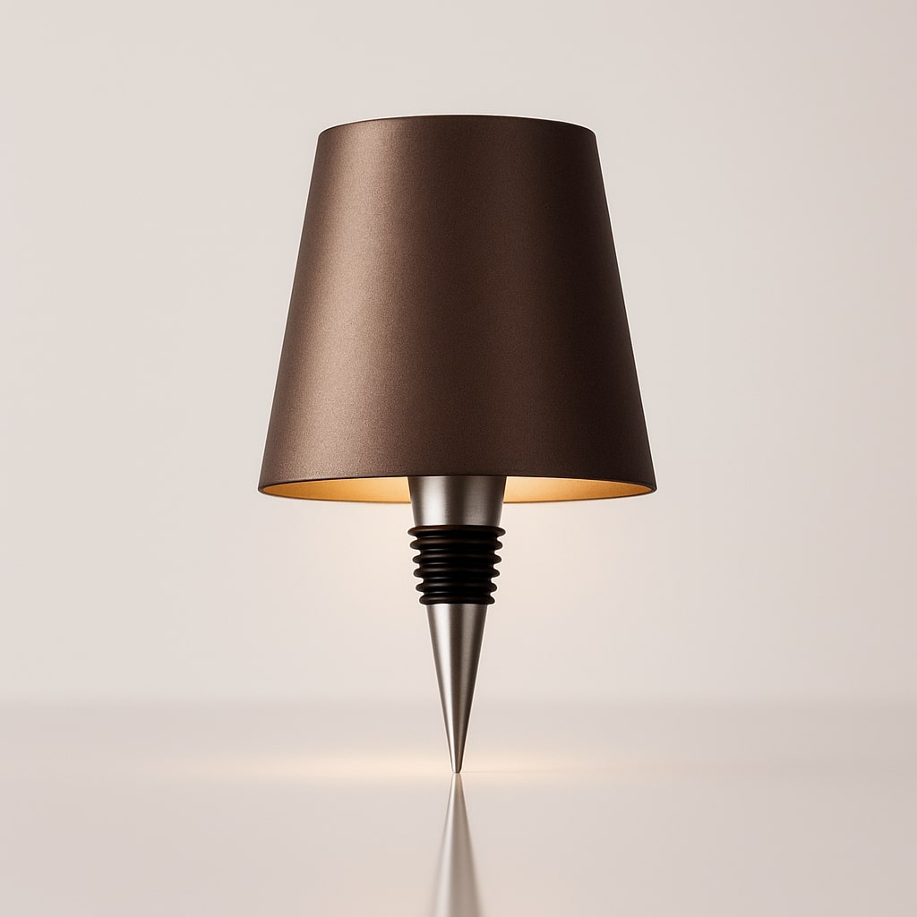 Cordless Bottle Lamp, Rechargeable LED Table Light That Fits on Any Bottle 12