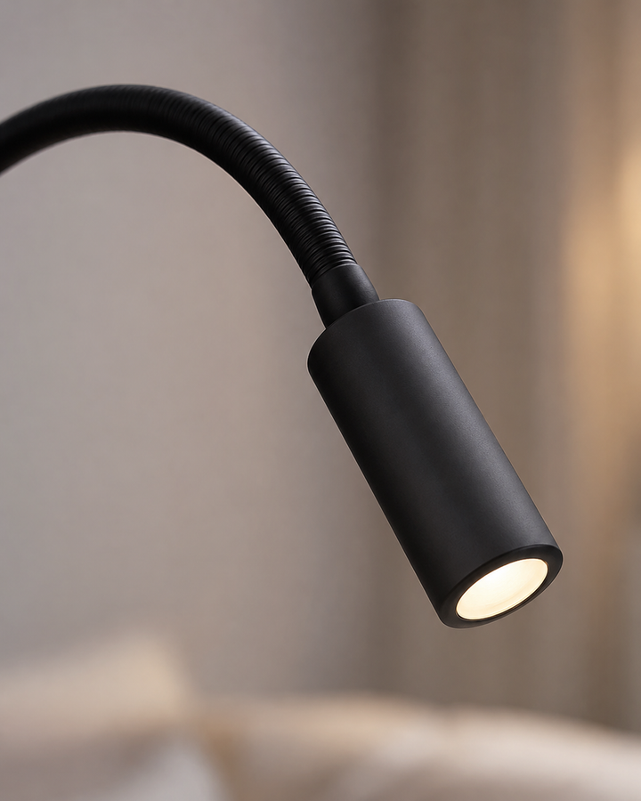 Flexible Gooseneck Wall Light – Adjustable Modern Reading Lamp for Bed and Sofa 4