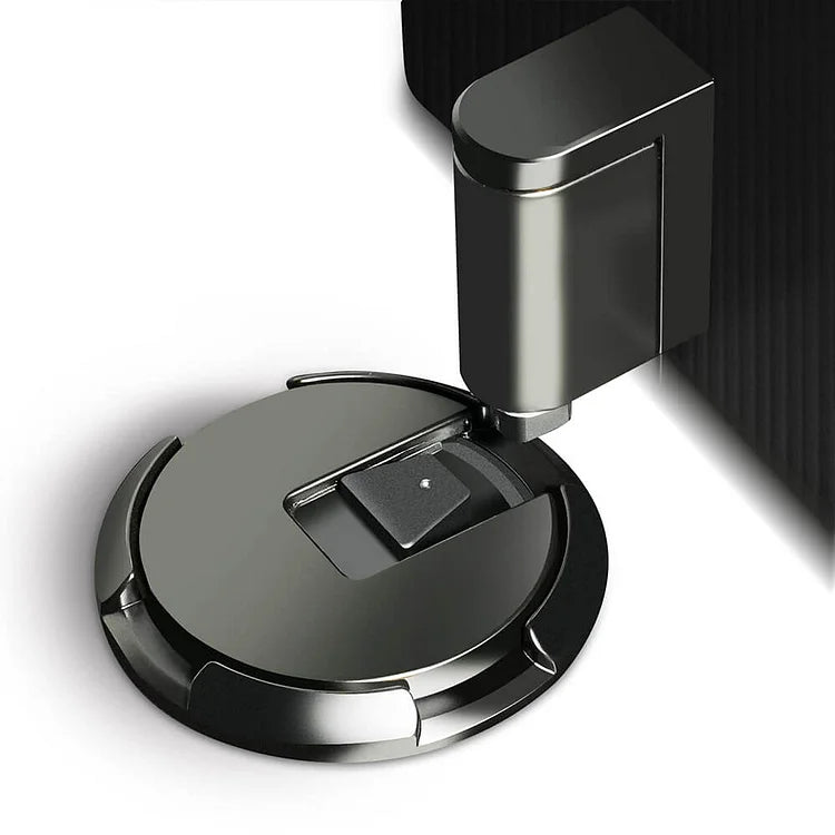 Mechanical Floor Door Stop with Push-to-Hold System, Zinc Alloy 6