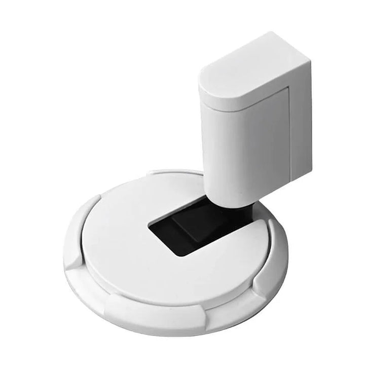Mechanical Floor Door Stop with Push-to-Hold System, Zinc Alloy 8