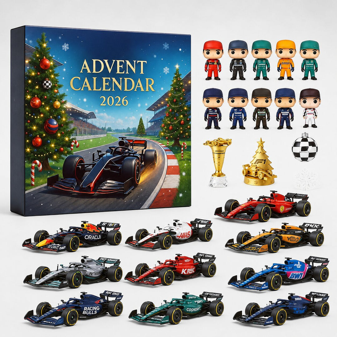 Race Car Advent Calendar 2026 with 24 Motorsport Surprises 1