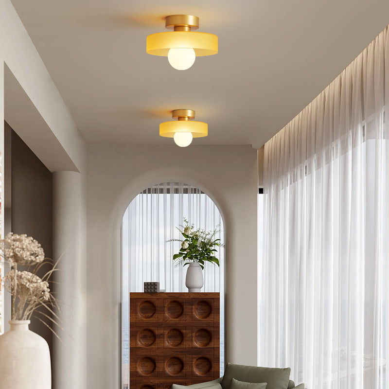 French Bauhaus Ceiling Light 4