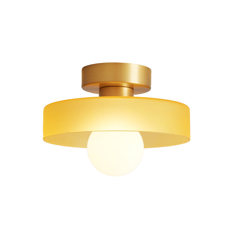 French Bauhaus Ceiling Light 6