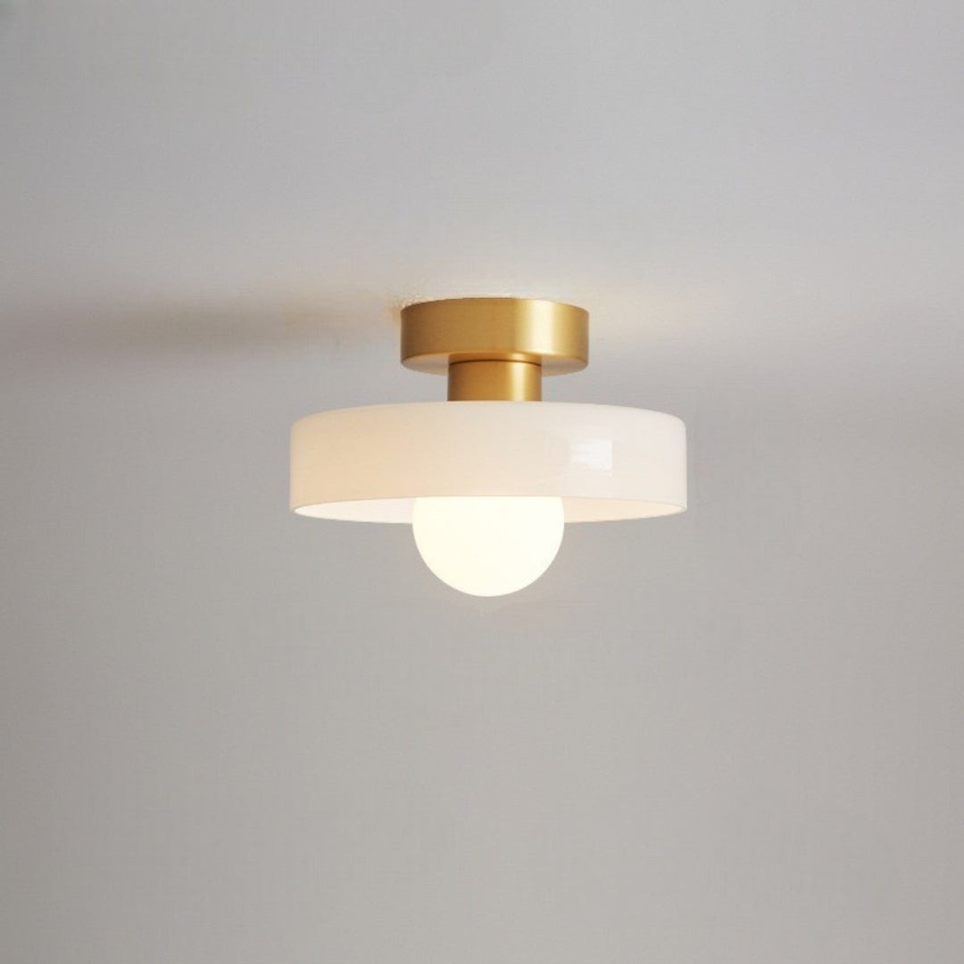 French Bauhaus Ceiling Light 11