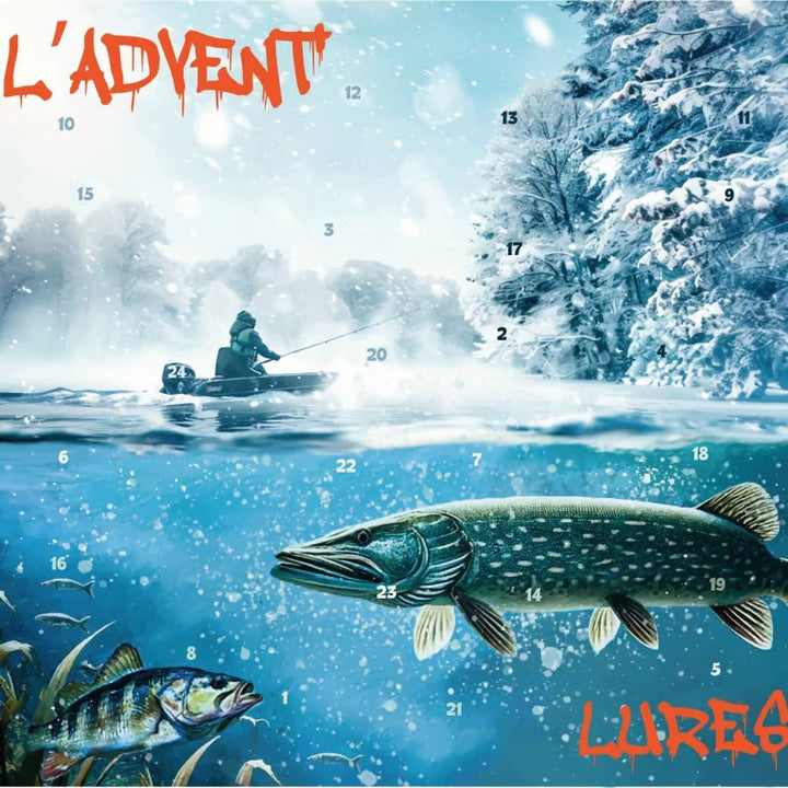 Fishing Advent Calendar with 24 Lures 4