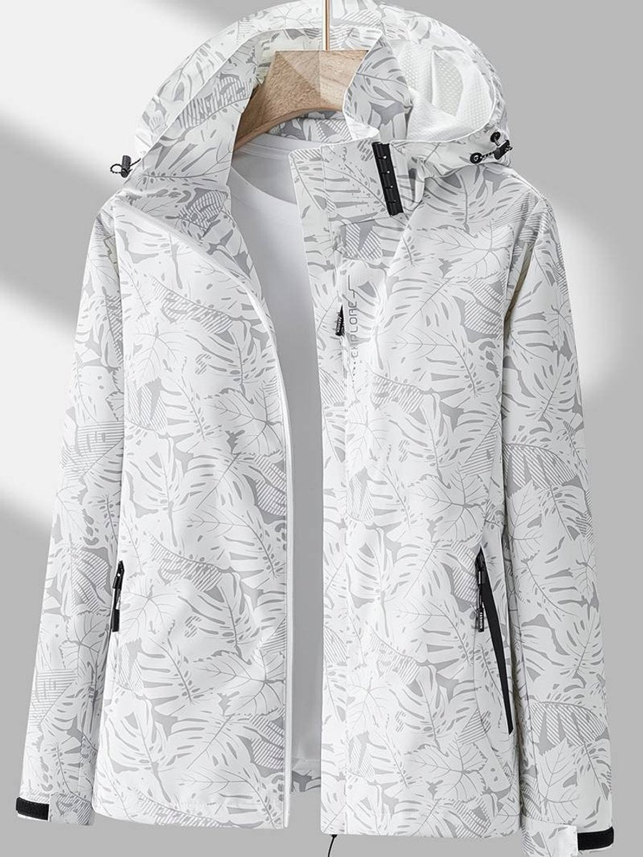 Women's Waterproof Windproof Hooded Lightweight Jacket 3