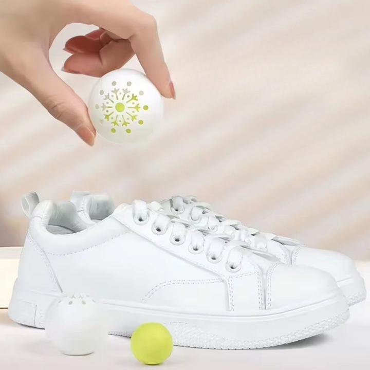 Jasmine Scented Shoe Deodorizer Balls, Set of 4 2