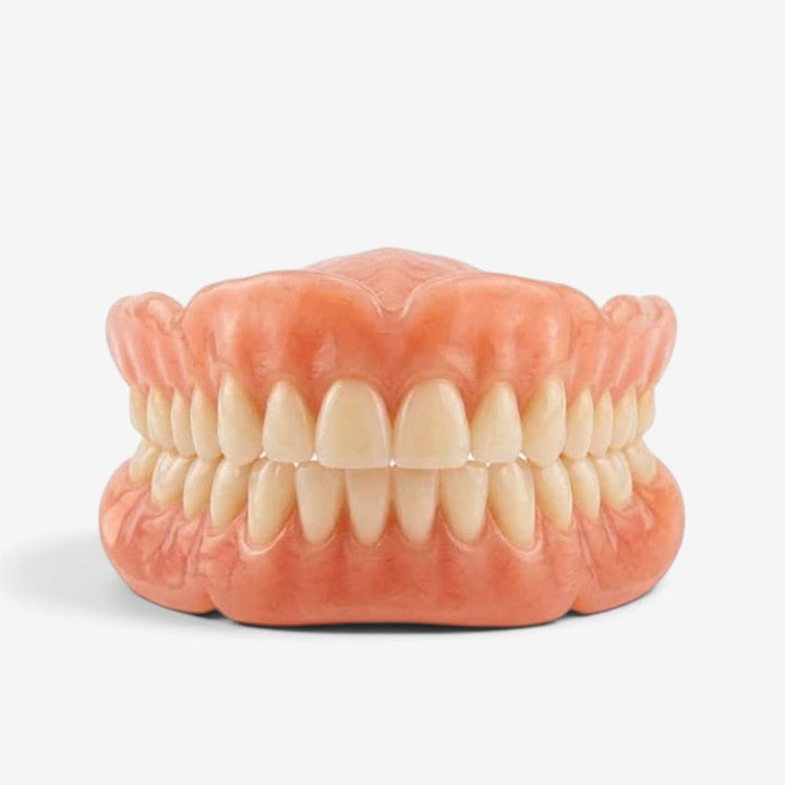 Removable Denture Set with Upper and Lower Dental Arches, Heat-Fit 1