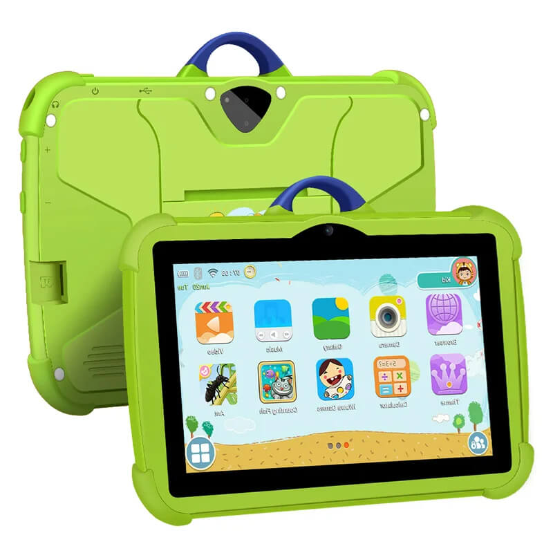 Kids Tablet with Password-Locked Kids Mode, 5G WiFi, Silicone Case 11