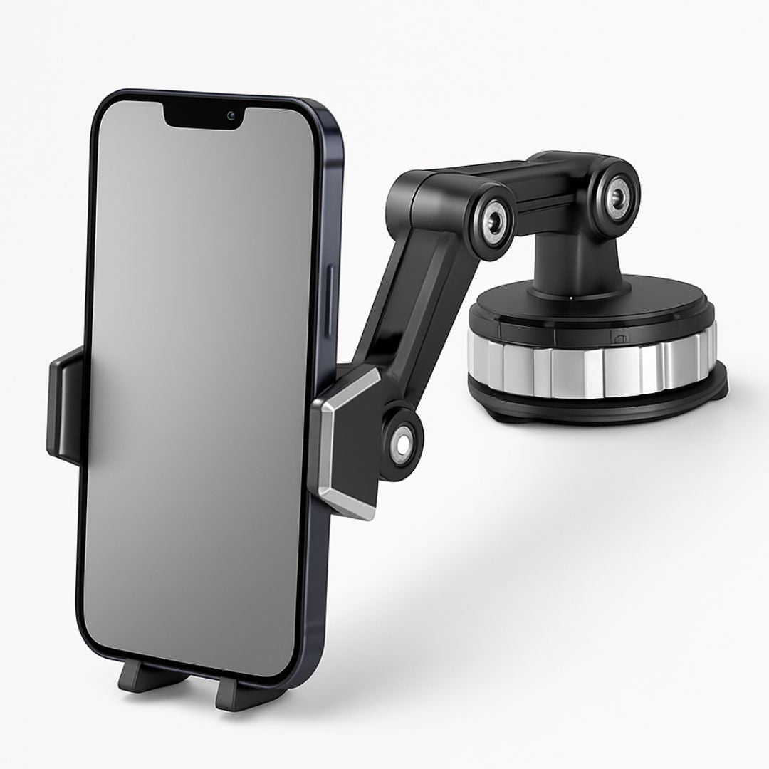 Car Phone Mount with Suction Cup | 360° Rotating Dashboard & Windshield Holder 1