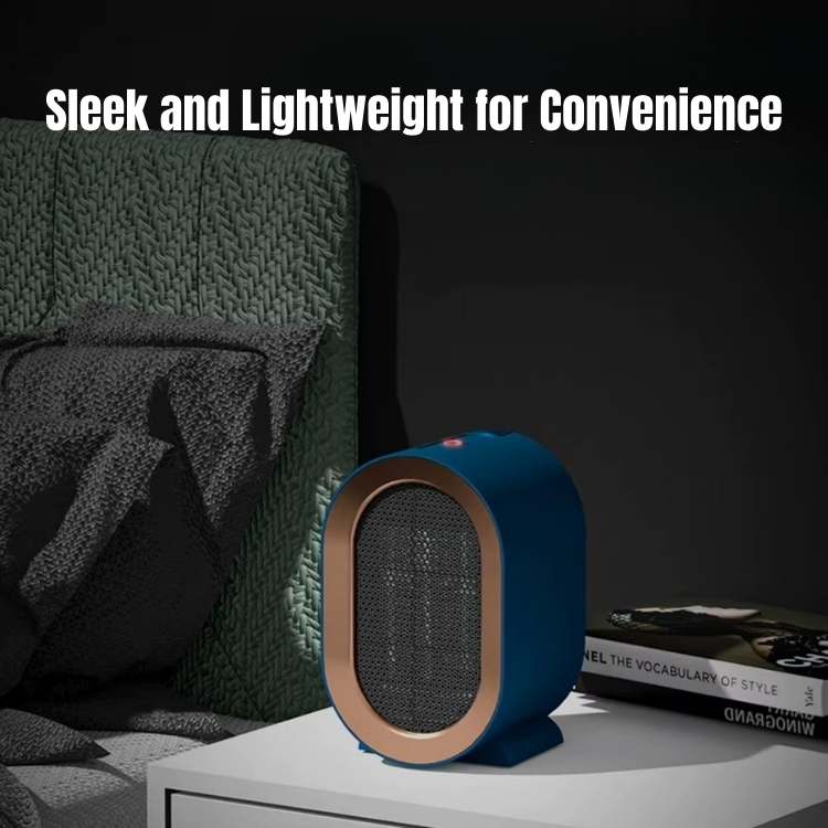 Compact Electric Ceramic Heater for Living Room, Bedroom and Office 2
