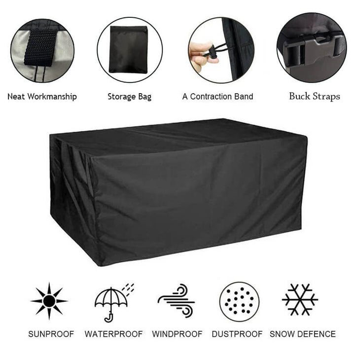 Heavy-Duty Waterproof Patio Furniture Cover with Storage Bag 10