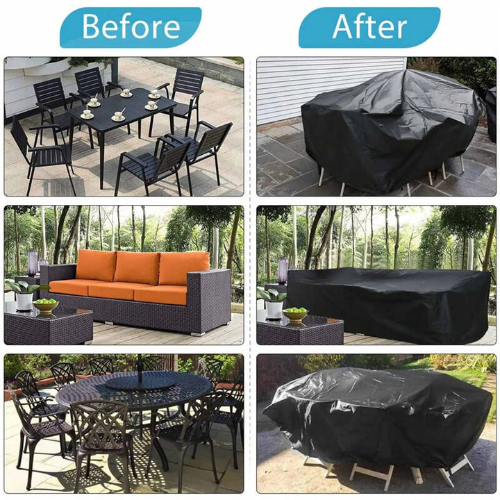 Heavy-Duty Waterproof Patio Furniture Cover with Storage Bag 3