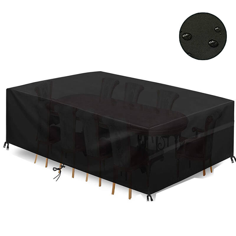 Heavy-Duty Waterproof Patio Furniture Cover with Storage Bag 8