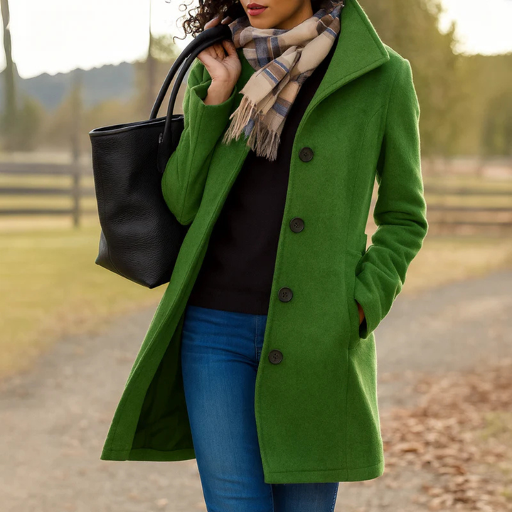 Heritage Button-Up Coat for Women 6