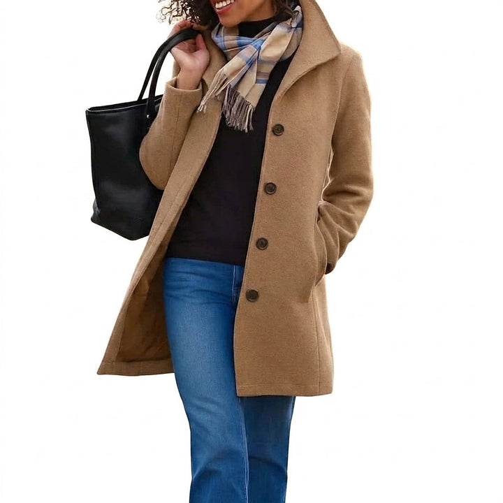 Heritage Button-Up Coat for Women 1