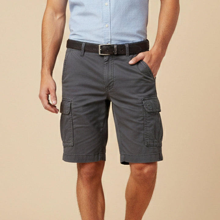 Men's Cargo Shorts with Flap Pockets 12