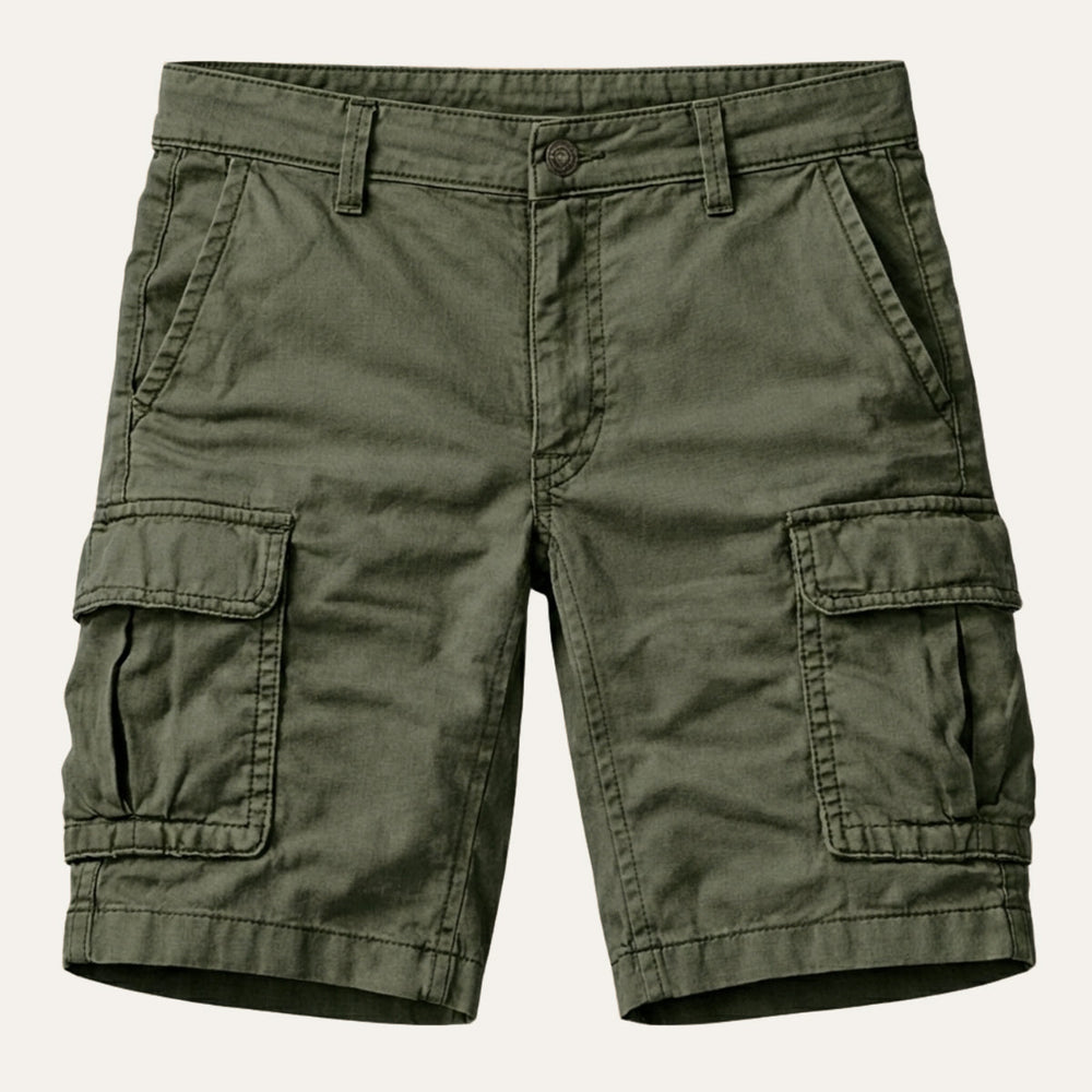 Men's Cargo Shorts with Flap Pockets 2