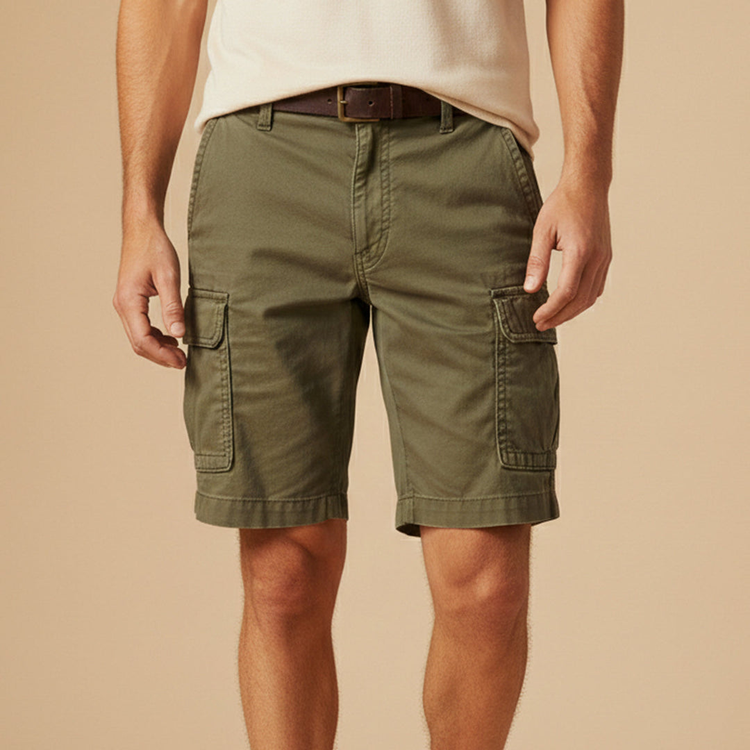 Men's Cargo Shorts with Flap Pockets 8