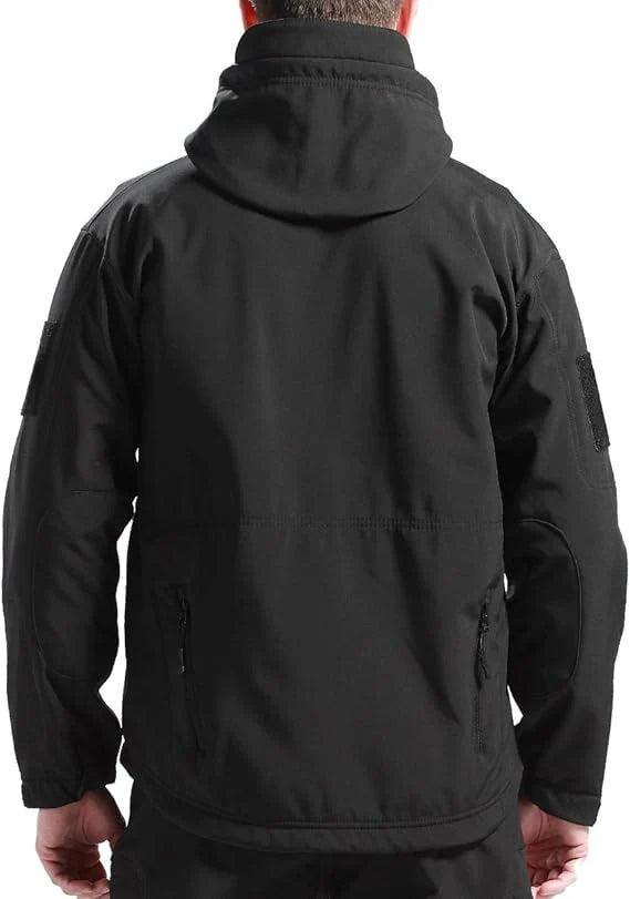 Men's Outdoor Set with Hooded Jacket and Cargo Pants 7