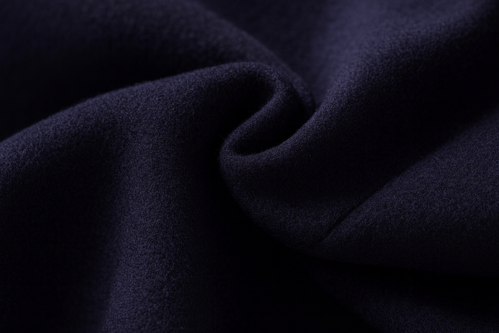 Men's Wool Blend Coat with Quilted Lining and Stand Collar 11