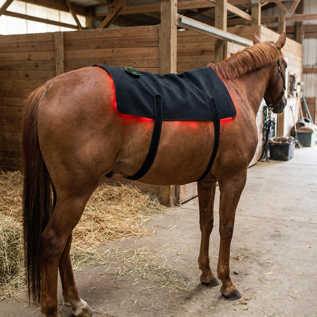 LED Red Light Therapy Back Wrap for Horses 10