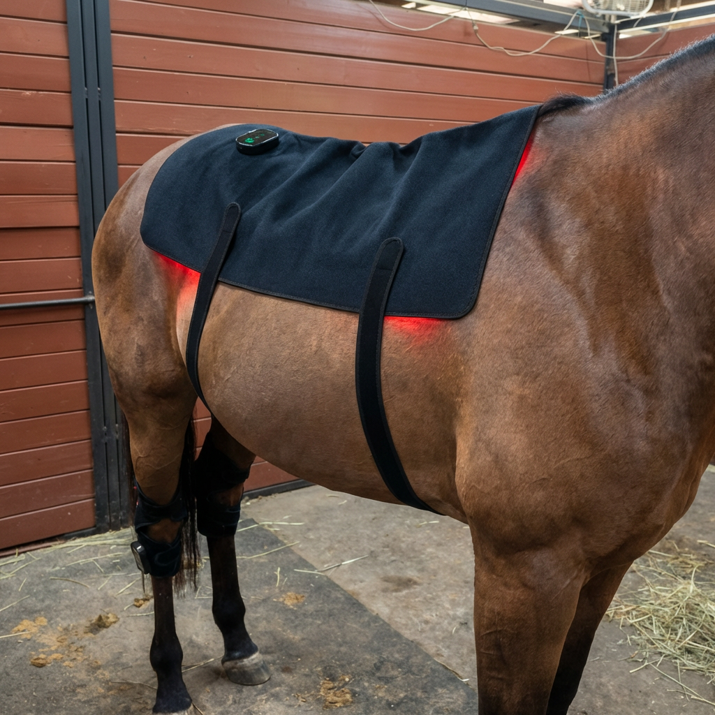 LED Red Light Therapy Back Wrap for Horses 9