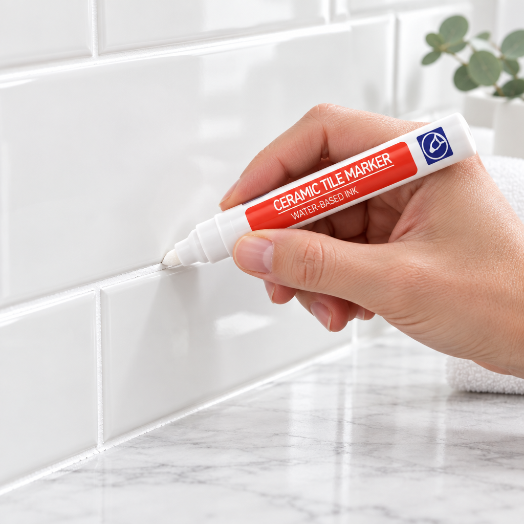Grout Restoration Pen for Stained Tile Grout