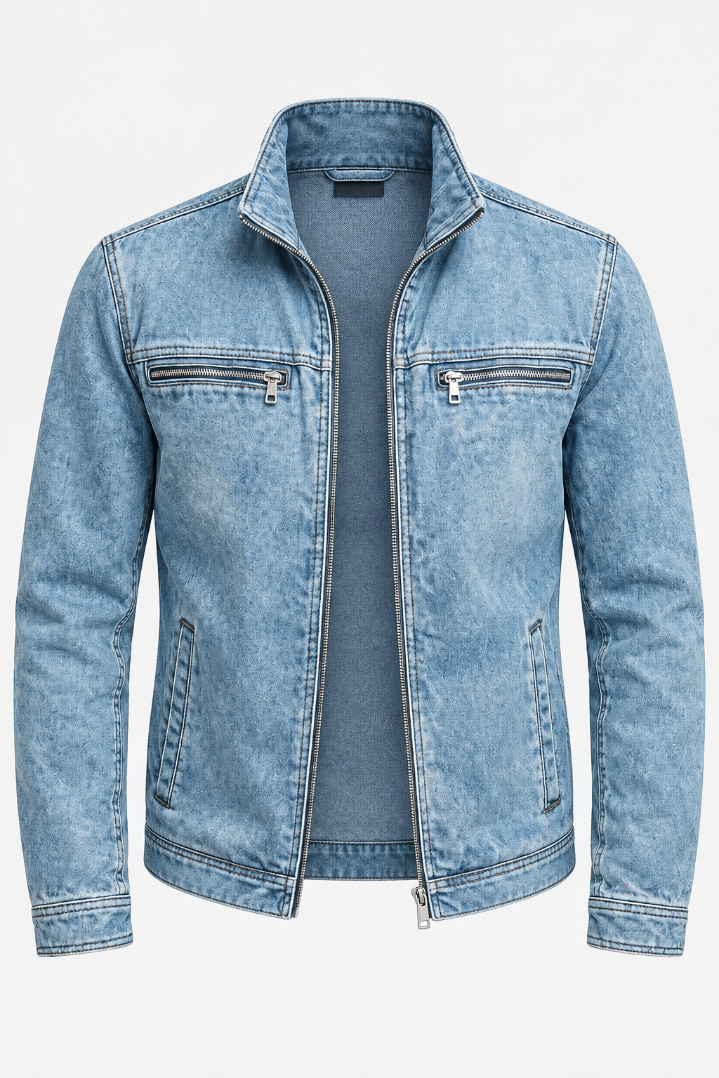 Kylian Men's Vintage-Style Washed Cotton Jacket
