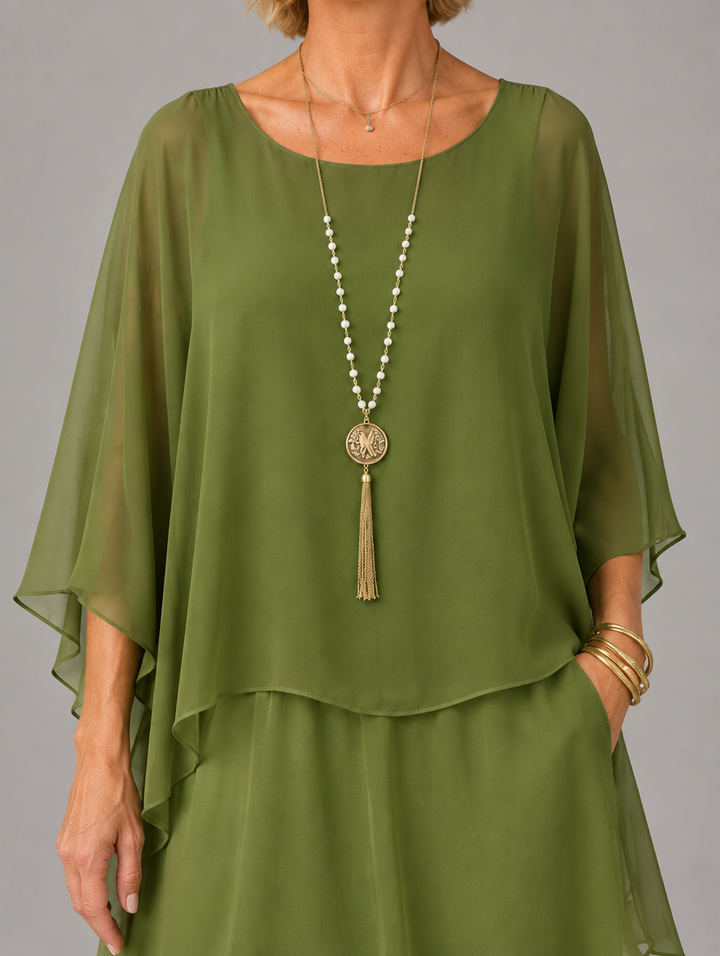 Elegant Flowing Maxi Dress 15