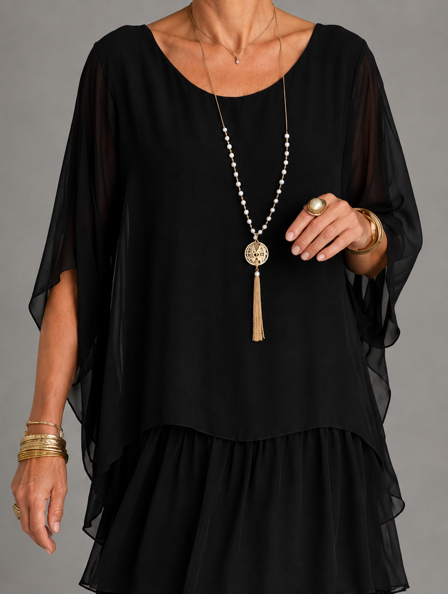 Elegant Flowing Maxi Dress 18