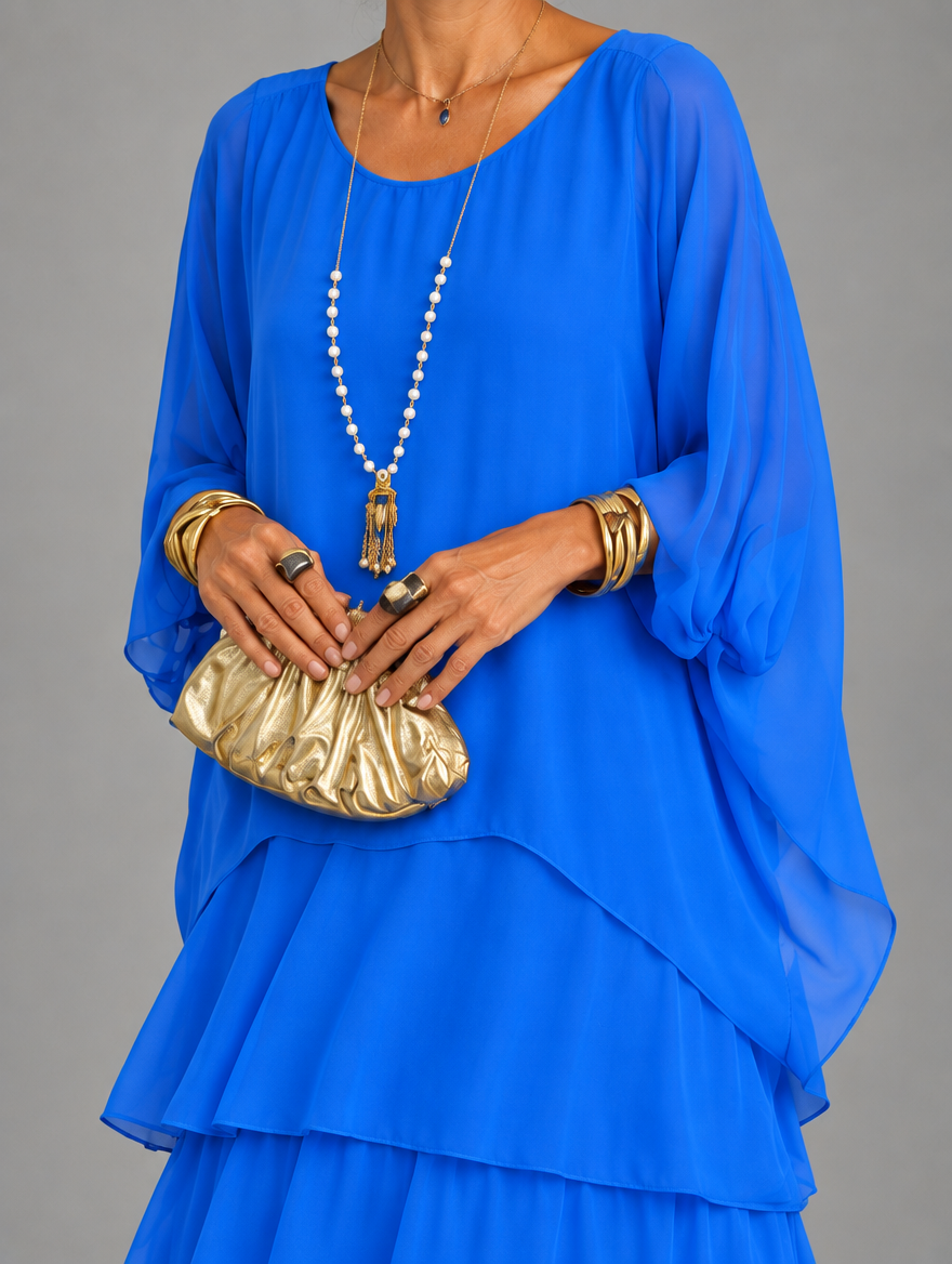 Elegant Flowing Maxi Dress 27