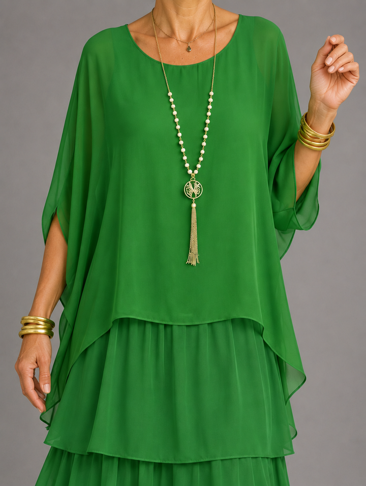 Elegant Flowing Maxi Dress 33