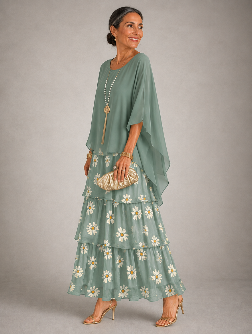 Elegant Flowing Maxi Dress 34