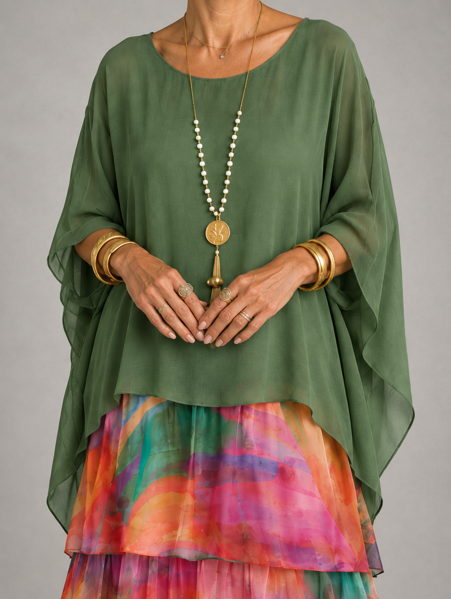 Elegant Flowing Maxi Dress 39