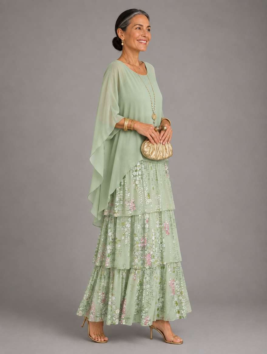 Elegant Flowing Maxi Dress 46