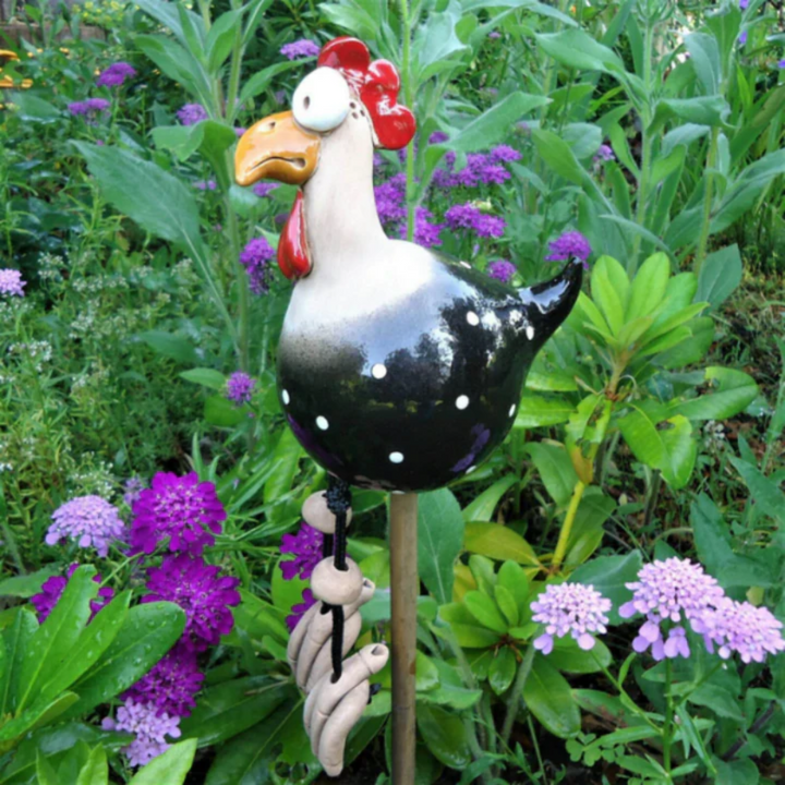 Cheerful Garden Chickens - Bring Your Yard to Life! 2
