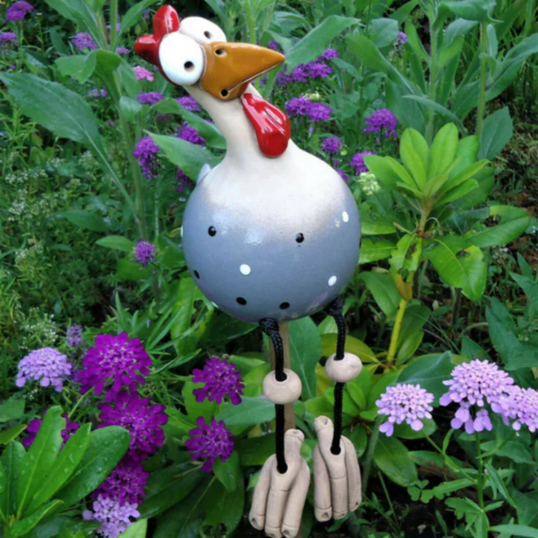Cheerful Garden Chickens - Bring Your Yard to Life! 5