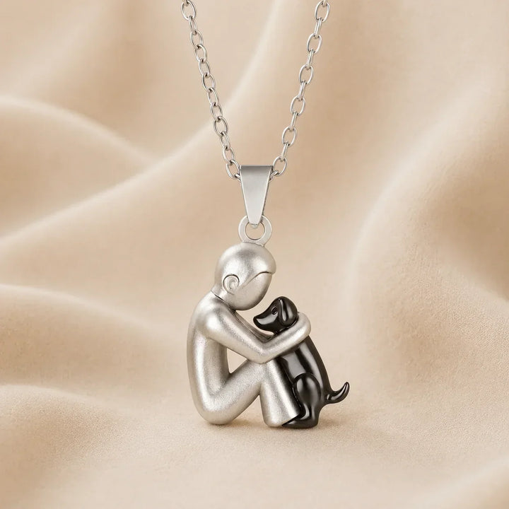 Elegant Pet Silhouette Pendant Necklace with Adjustable Chain 7