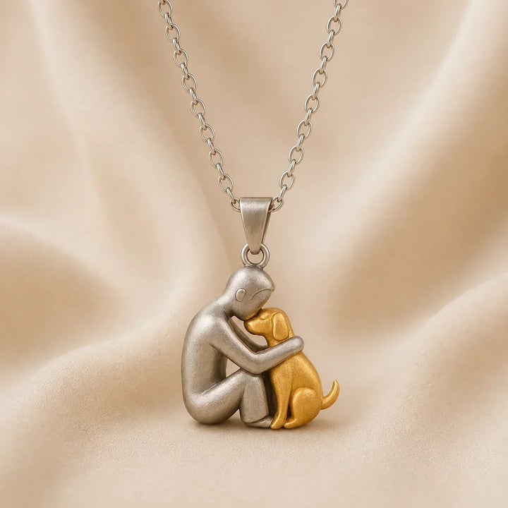 Elegant Pet Silhouette Pendant Necklace with Adjustable Chain 6