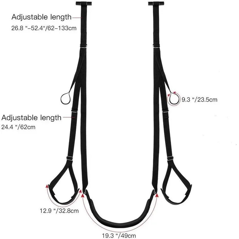 Adjustable Over-Door Swing for Comfort and Support 3