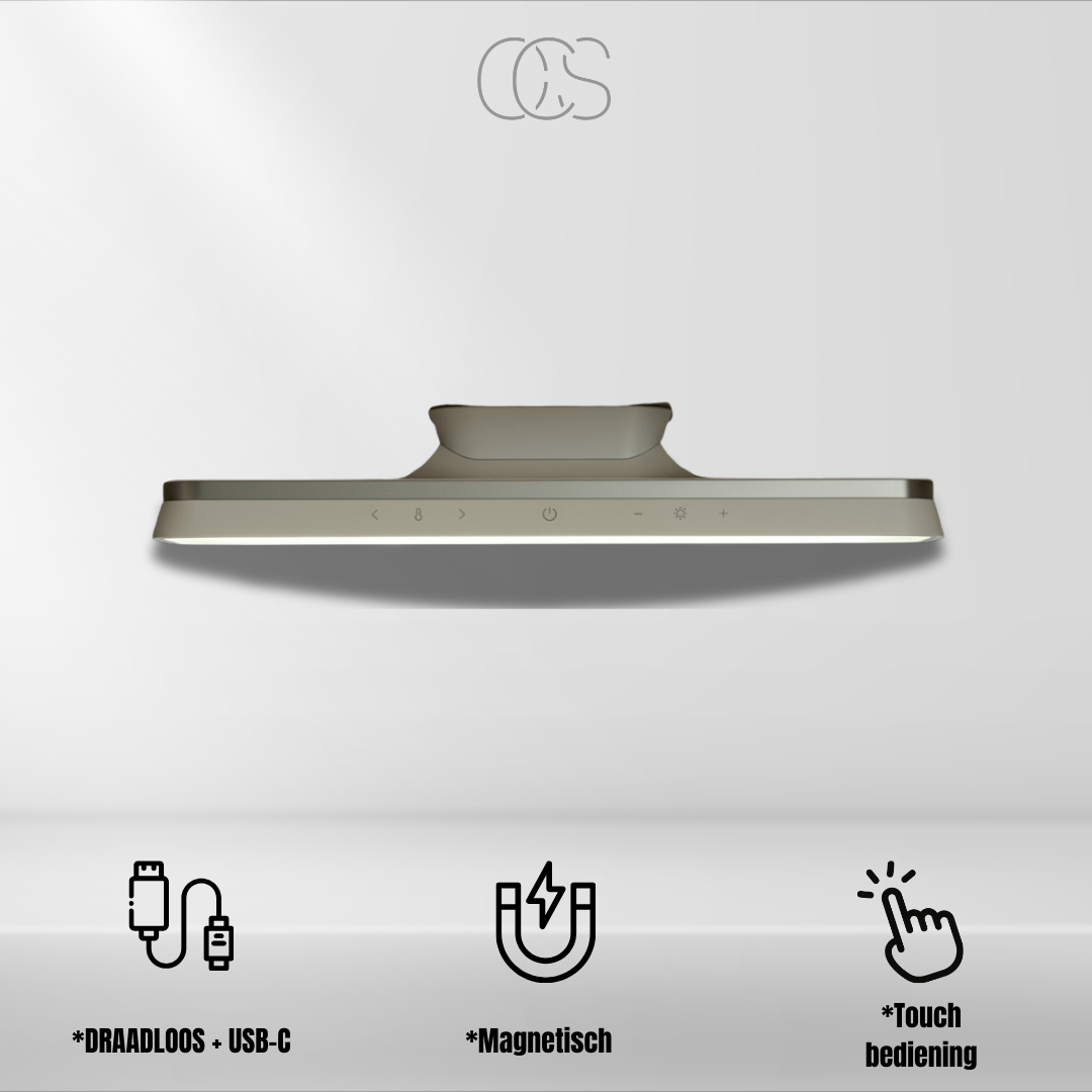 Wireless Magnetic LED Lamp - Aluminum & ABS 9